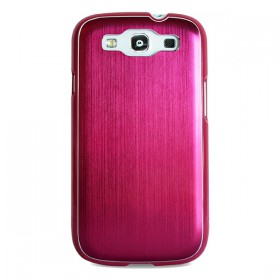 PURO SMG GALAXY S3 COVER METAL PINK WITH SCREEN PROTECTOR