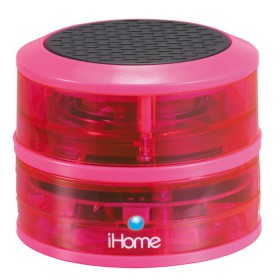 iHome® iHM60PN Rechargeable Mini Speaker (Neon Pink)
