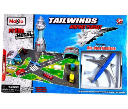Maisto 11010 FM Tailwinds Airport Playset 