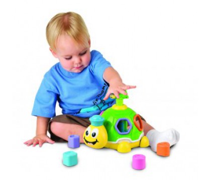 Little Learner 3895T Turtle toy in asurprise shape