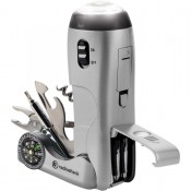 RadioShack 6301320 Multitool with Flashlight and Compass (Silver)