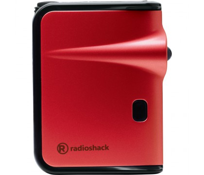 RadioShack 6301321 Wallet-Style Multitool with Flashlight (Red)
