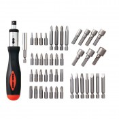 Black and Decker A7039 Ratcheting Screwdriver Bit Set 45 Piece & NUT SET