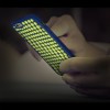 أى لوف (AI6AURWBL) جراب تليفون أى فون 6 مقاس 4..7 بوصة مضئ فى الظلام و ذو لون أزرق