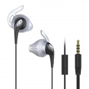 iLuv FitActive Run (FITACTRUNS) High Fidelity Stereo Sports Earphones with Mic and Remote