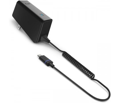 iLuv IAD1517BLK Lightning Wall Charger with Lightning Cable ASBLK