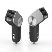 iLuv IAD660BLK Dual USB Car Charger For Samsung GALAXY Tab or GALAXY S