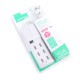 OMEGA OL6USB15W 6 USB SLOTS CHARGER WITH SWITCH - WHITE [42094]