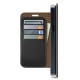 iLuv SN3DIARBK Diary-Leather Premium wallet case with stand for GALAXY Note 3