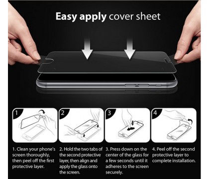 iLuv AI6PTEMF tempered glass screen protector for iphone 6+/6S+