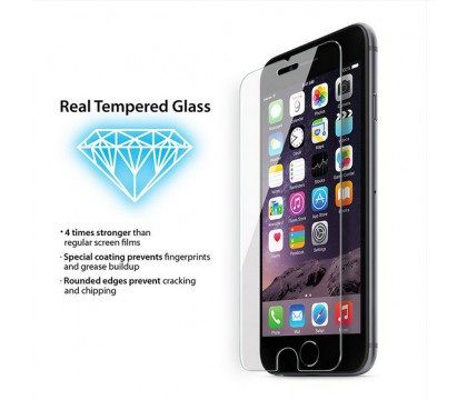 اى لوف (AI6TEMF) طبقة حماية مصنوعة من الزجاج الرفيع للغاية لأجهزة (iphone 6/6S)