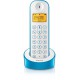 Philips D1201WA/63 Cordless phone, White and Aqua