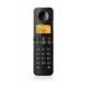 Philips D2101B/63 Cordless phone, Black