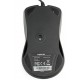 Rapoo N1162 Wired USB Optical Mouse Black