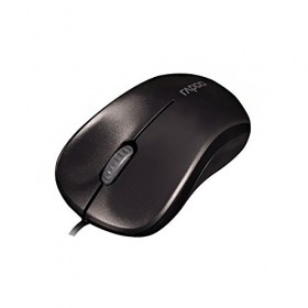 Rapoo N1130 Wired USB Optical Mouse Black