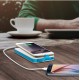 iLuv myPower 50L Compact Portable 5000MAH Power Bank built lightning cable