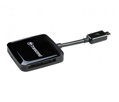 Transcend RDP9 OTG Reader USB2.0 , Black