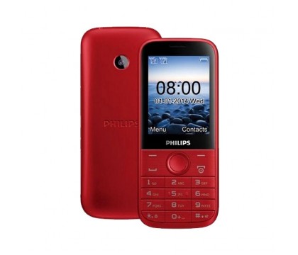 Philips CTE160RD/40 Xenium Mobile Phone E160, Dual SIM, Red