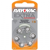 رايوفاك (RAY-V13) بطاريات زنك اّير مستديرة الشكل للسماعات الخاصة بالأشخاص ضعاف السمع