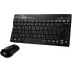 رابو (8000) لوحة مفاتيح لاسلكية وماوس لاسلكى ذات لون أسود