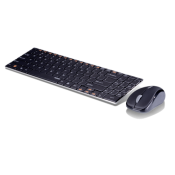 RAPOO 9060 WIRELESS ULTRA-SLIM KEYBOARD&MOUSE GRY