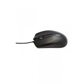 RAPOO N1010 WIRED OPTICAL MOUSE BLACK