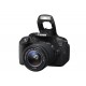 كانون (700D) كاميرا رقمية محترفة بعدسة 18-55 ملم + كارت ذاكرة 8 جيجا بايت + حقيبة