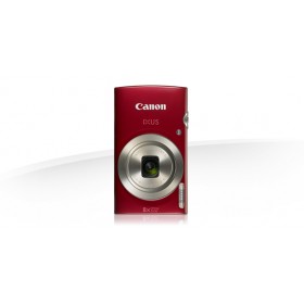 كانون (IXUS 175) كاميرا رقمية مزودة بدرجة تقريب 8X, كارت ذاكرة 8 جيجا بايت ذات لون أحمر