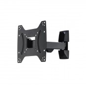 Hama 00118100 FULLMOTION TV Wall Bracket, 1 star, 200x200, 122 cm (19 inch-48 inch), 1 arm, black