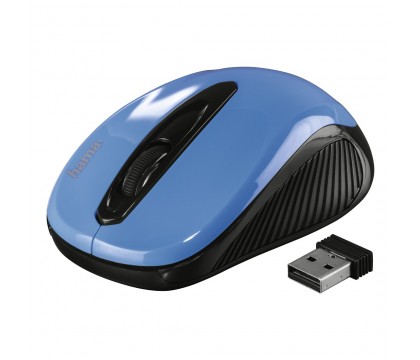 Hama 00086562 Wireless Optical Mouse AM-7300 , Blue