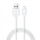 iLuv ICB264WHT Premium Sync/Charge 6ft (1.8 m) Lightning Cable, White