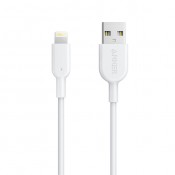 ANKER A8432H21 POWER LINE 2 USB TO LIGHTNING CABLE 3FT, WHITE
