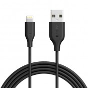 ANKER A8112H31 POWER LINE USB TO LIGHTNING CABLE 6FT, BLUE
