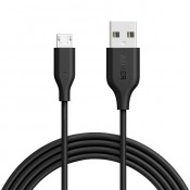 ANKER A8133H12 POWER LINE USB TO MICRO CABLE 6FT, BLACK