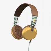 SKULLCANDY S5GRHT-492 GRIND ON-EAR HEADPHONE, SCOUT CAMO/BROWN/GOLD 