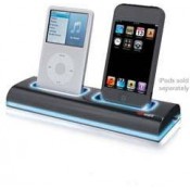 Gigaware 1200498 Dual Docking Charger for iPod and iPhone