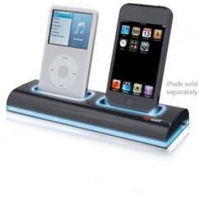 Gigaware 1200498 Dual Docking Charger for iPod and iPhone