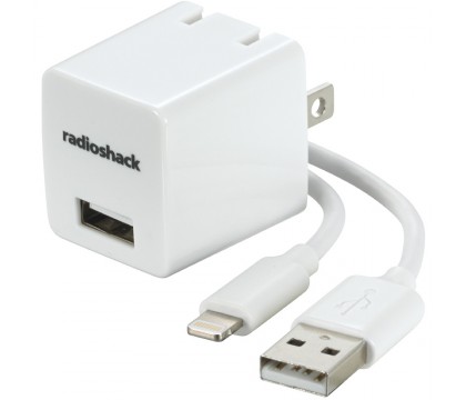 RadioShack 2302302 Power It Wall Charger with Lightning Connector