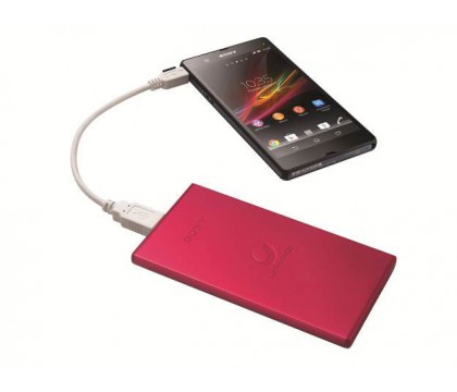 Sony CP-F5/R Power Bank USB Portable Charger 5000mah - Red