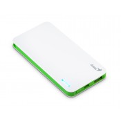 Genius ECO-u306 Economical Sleek Universal Power Bank with Safety Protection 3000 MAH White 39800005103