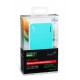 Genius ECO-u306 Economical Sleek Universal Power Bank with Safety Protection 3000 MAH BLUE 39800005104