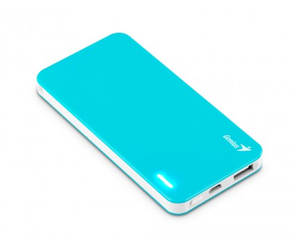 Genius ECO-u306 Economical Sleek Universal Power Bank with Safety Protection 3000 MAH BLUE 39800005104