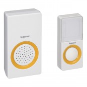 Legrand 94222 Wireless doorbell 15 melodies AC outlet power