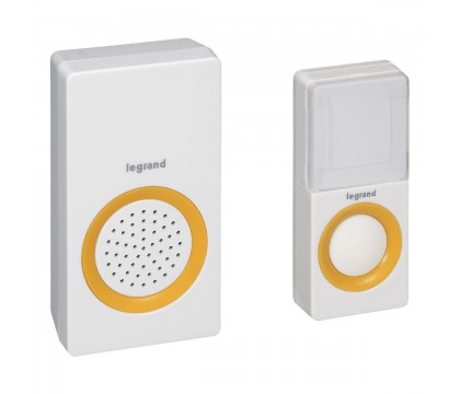 Legrand 94222 Wireless doorbell 15 melodies AC outlet power