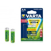 Varta 56716101402 1.2V/2400mAh AA Ni-MH Batteries (2-Pack)
