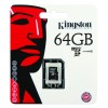 كينجستون (SDC10G2/64GB) كارت ميمورى مايكرو إس دى سعة 64 جيجا بايت ومزود بأدابتر
