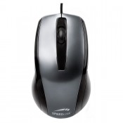 سبييدلينك (SL-6111-GY) ماوس مزود بسلك ذو لون رمادى قاتم