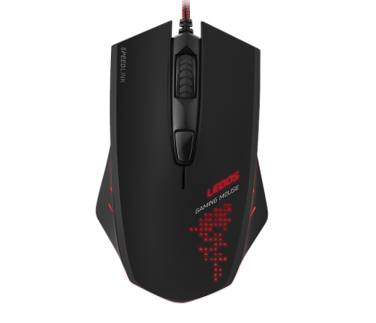 SPEEDLINK SL-6393-BK LEDOS Gaming  Wired Mouse, black