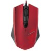 سبييدلينك (SL-6393-RD) ماوس مزود بسلك ذو لون أحمر