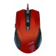 سبييدلينك (SL-680001-BKRD) ماوس مزود بسلك ذو لون أحمر/ أسود